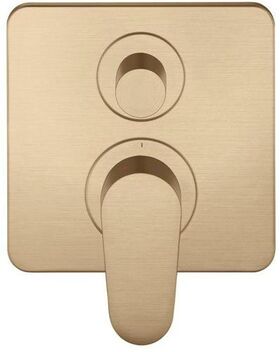 Einhebel-Wannenmischer AXOR CITTERIO M Unterputz brushed bronze