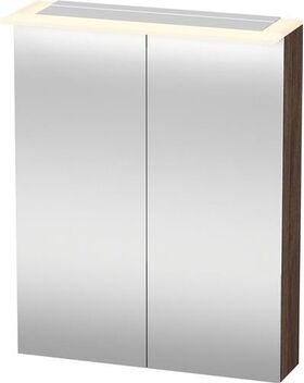 Duravit Spiegelschrank X-LARGE 138x600x760mm nussbaum dunkel