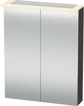 Duravit Spiegelschrank X-LARGE 138x600x760mm eiche dunkel gebürstet