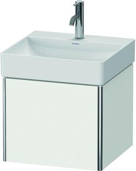 Duravit Waschtischunterbau XSQUARE 397x484x460mm, 1 Auszug weiß seidenmatt