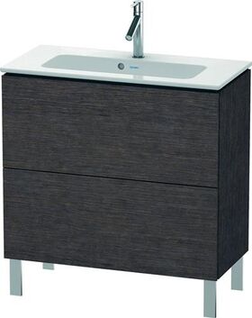 Duravit WTU Compact L-CUBE 704x820x391mm eiche dunkel gebürstet