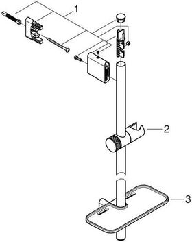 Grohe Bsta RAINSHOWER SMARTACTIVE 900mm ha graph gebü