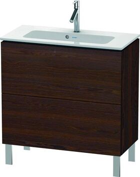 Duravit WTU Compact L-CUBE 704x820x391mm nussbaum gebürstet