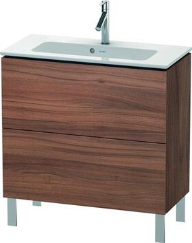 Duravit WTU Compact L-CUBE 704x820x391mm nussbaum natur