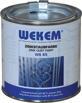 Zinkstaubfarbe WS85 dunkelgrau,metallisch ma 375ml Dose WEKEM