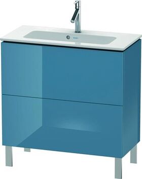 Duravit WT-Unterbau L-CUBE Compact 704x820x391mm stone blue hochglanz