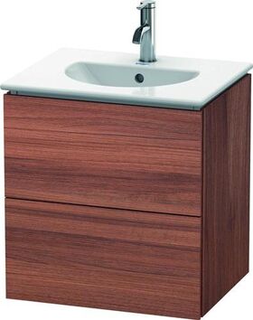 Duravit Waschtischunterbau L-CUBE 419x520x550mm nussbaum natur