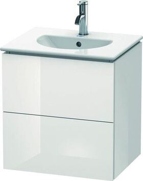 Duravit Waschtischunterbau L-CUBE 419x520x550mm weiß hochglanz