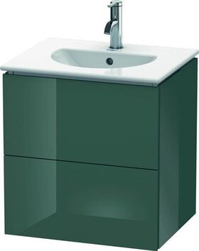 Duravit Waschtischunterbau L-CUBE 419x520x550mm dolomiti grey hochglanz