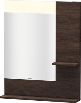 Duravit Spiegel VERO 142x650x800mm Be kastanie dunkel