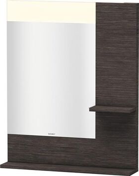 Duravit Spiegel VERO 142x650x800mm Be eiche dunkel gebürstet