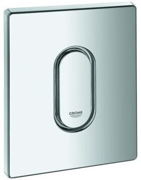 Grohe Abdeckplatte m Drucktaste chr