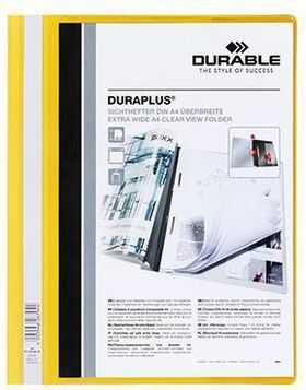 DURABLE Angebotshefter DURAPLUS 257904 DIN A4 PP gelb