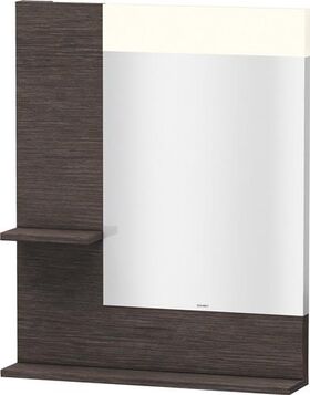 Duravit Spiegel VERO 142x650x800mm Be eiche dunkel gebürstet