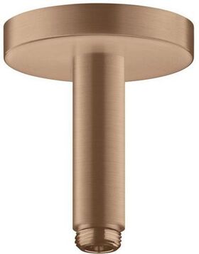 Deckenanschluss AXOR SHOWERSOLUTIONS 100mm brushed red gold