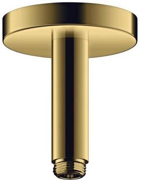 Deckenanschluss AXOR SHOWERSOLUTIONS 100mm polished gold optic