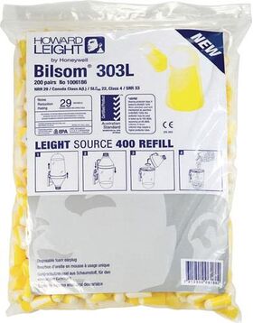 Gehörschutzstöpsel Bilsom 303L EN 352-2 SNR 33 dB Nachfüllpack 200 PA/Pack,Gr.L