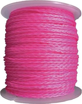 Pflastererschnur L.100m D.1,7mm 30kg PP pink - VPE: 6