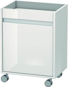 Duravit Rollcontainer KETHO 360x500x670mm Ans rechts weiß hochglanz