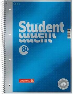 BRUNNEN Collegeblock 1067147 DIN A4 dotted 90g 80Blatt