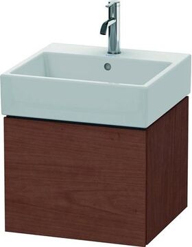 Duravit Waschtischunterbau L-CUBE 394x484x459mm amerikanisch nussbaum