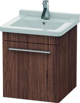 Duravit Waschtischunterbau X-LARGE 443x440x510mm Ans links nussbaum dunkel