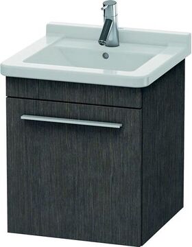 Duravit Waschtischunterbau X-LARGE 443x440x510mm Ans re Ei dunkel gebürstet