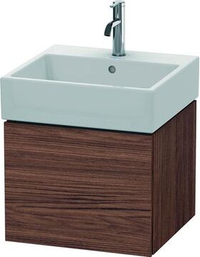 Duravit Waschtischunterbau L-CUBE 394x484x459mm nussbaum dunkel