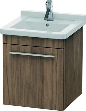 Duravit Waschtischunterbau X-LARGE 443x440x510mm Ans links nussbaum natur