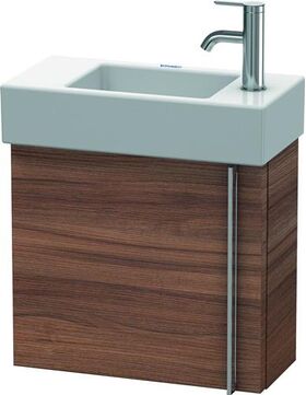 Duravit Waschtischunterbau VERO AIR 436x484x211mm Ans links nussbaum natur