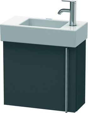 Duravit Waschtischunterbau VERO AIR 436x484x211mm Ans links graphit matt