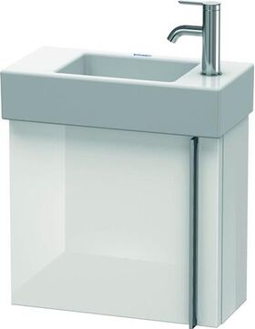 Duravit Waschtischunterbau VERO AIR 436x484x211mm Ans links weiß hochglanz