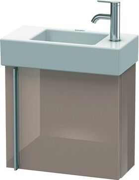 Duravit Waschtischunterbau VERO AIR 436x484x211mm Ans re cappuc. hochglanz