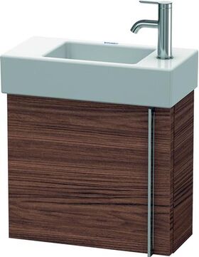 Duravit Waschtischunterbau VERO AIR 436x484x211mm Ans links nussbaum dunkel