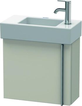 Duravit Waschtischunterbau VERO AIR 436x484x211mm, Anschlag links taupe