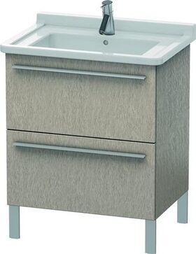 Duravit Waschtischunterbau X-LARGE 650x470x668mm eiche kaschmir