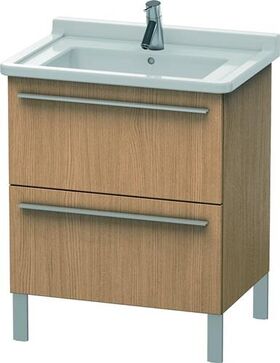 Duravit Waschtischunterbau X-LARGE 650x470x668mm europäische eiche