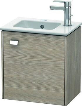 Duravit Waschtischunterbau BRIOSO 442x420x289mm Gri chr Ans re pine silver