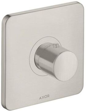 Thermostat AXOR CITTERIO M UP 59 l/m Highflow stainless steel optic