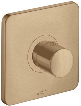 Thermostat AXOR CITTERIO M UP 59 l/min Highflow brushed bronze