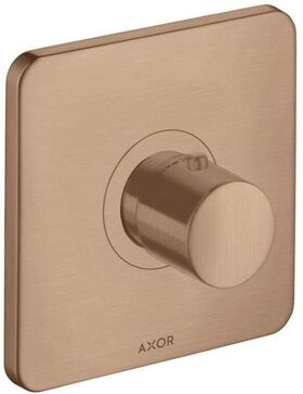 Thermostat AXOR CITTERIO M Unterputz 43 l/min brushed red gold