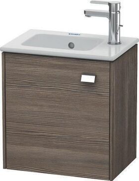 Duravit Waschtischunterbau BRIOSO 442x420x289mm Gri chr Ans re weiß matt