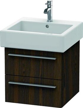 Duravit Waschtischunterbau X-LARGE 443x450x448mm nussbaum gebürstet