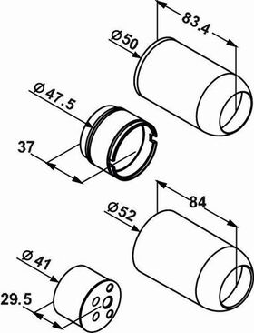 Keuco Adapter PLAN p f Flexx Boxx u EH-WT-MI vc