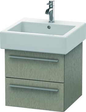 Duravit Waschtischunterbau X-LARGE 443x450x448mm eiche kaschmir