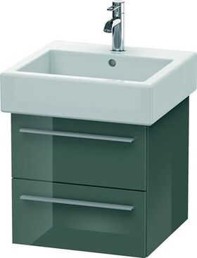 Duravit Waschtischunterbau X-LARGE 443x450x448mm dolomiti grey hochglanz