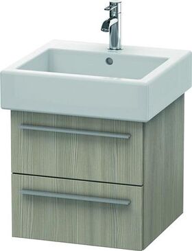 Duravit Waschtischunterbau X-LARGE 443x450x448mm pine silver