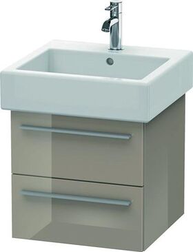 Duravit Waschtischunterbau X-LARGE 443x450x448mm cappucino hochglanz