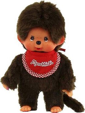 Monchhichi Classic Boy rot, ca. 20cm