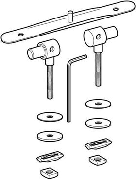 Geberit Scharniere passend zu Wadis Sitzring 573095